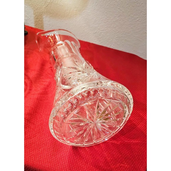Bohemian Hand Cut Crystal 54oz Pitcher and 5 Double Old Fashioned Rocks Glasses - Picture 5 of 9